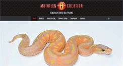 Desktop Screenshot of mutationcreation.com